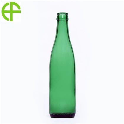355 ml smaragdroheline Vitality õlleklaaspudel