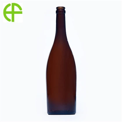 750 ml pruun Quanrun õllepudel 2#